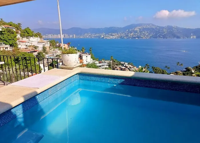 Acapulco Amazing View,Lovely House Near Caleta Beach