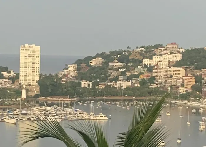 Casa Con Vista Espectacular Al Mar Con Alberca Villa Acapulco with Pool